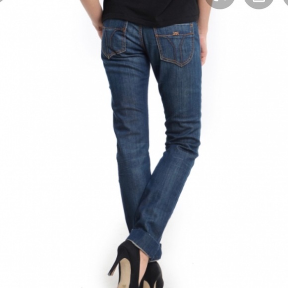 Miss Sixty Denim - Miss Sixty Collection Binky Dark Wash Skin…
